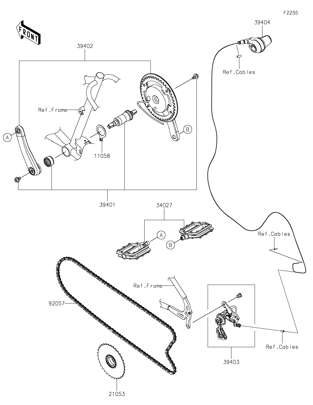 カワサキパーツ/ウエア＆グッズオンラインショップパーツ選択