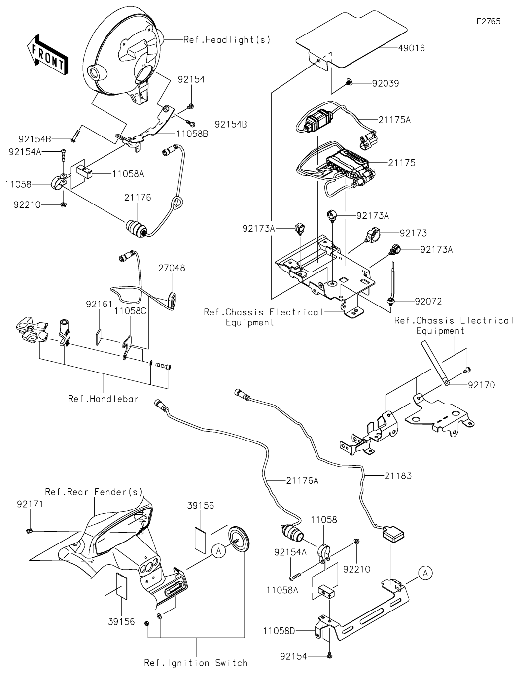 カワサキパーツ/ウエア＆グッズオンラインショップパーツ選択