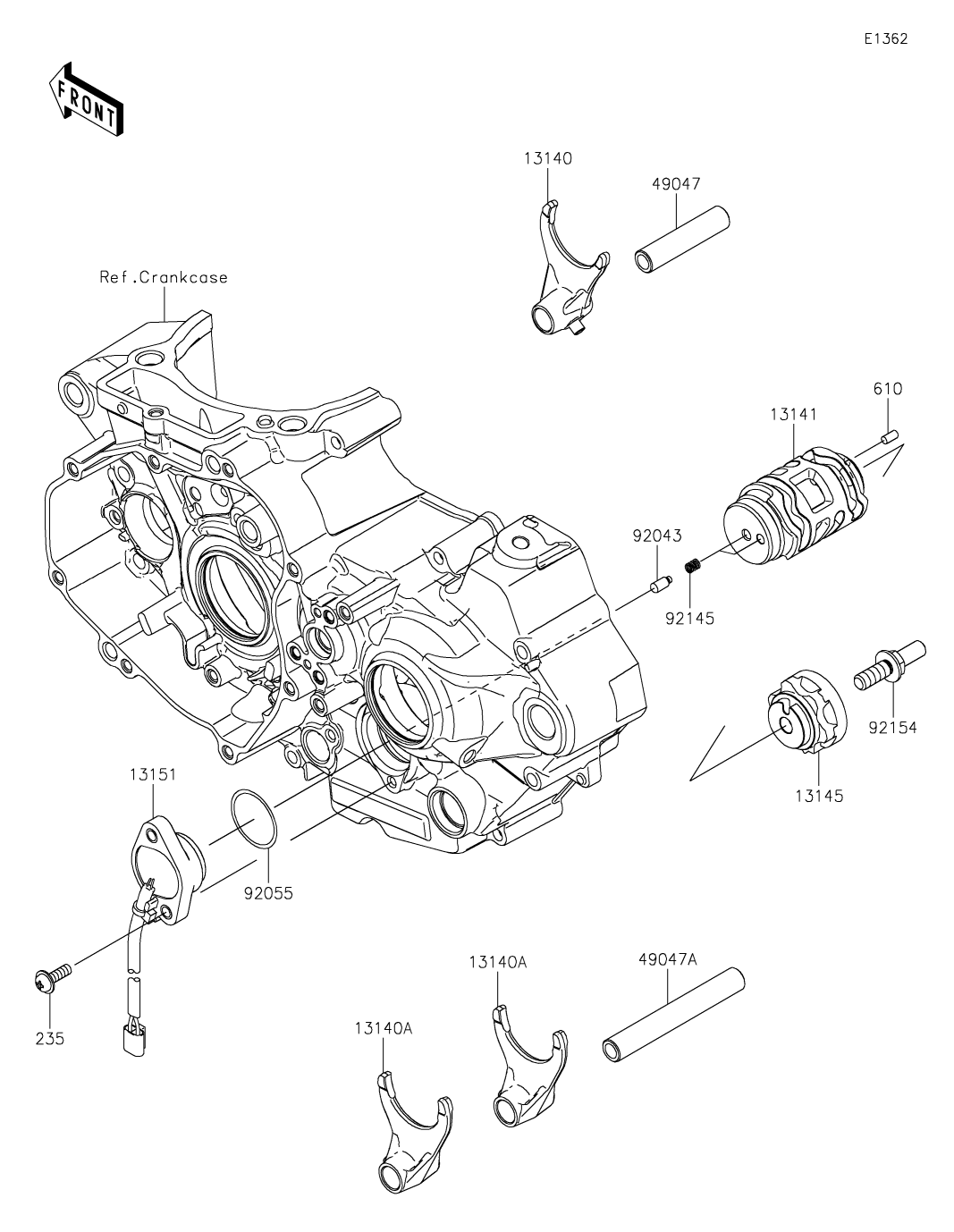 カワサキパーツ/ウエア＆グッズオンラインショップパーツ選択