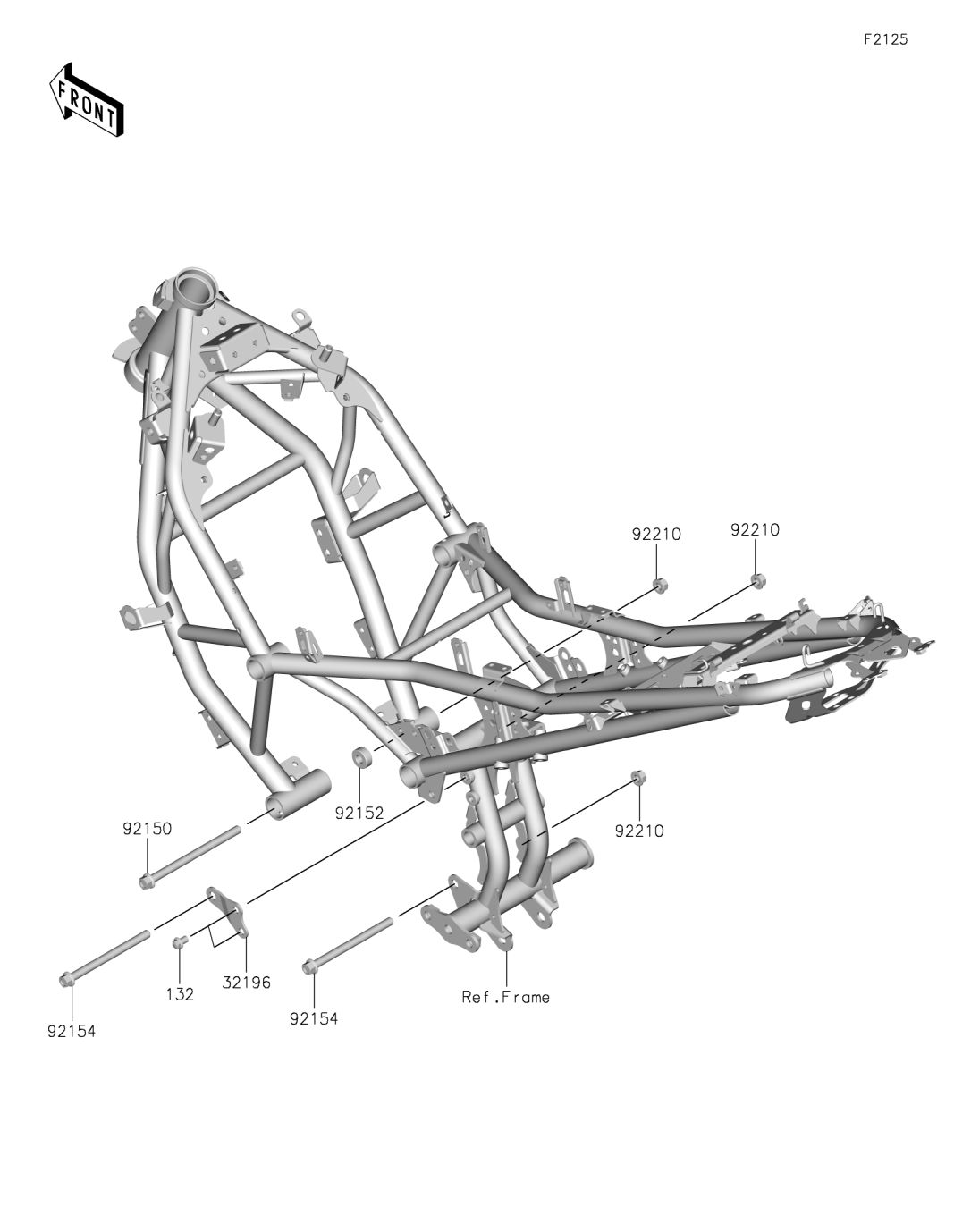 カワサキパーツ/ウエア＆グッズオンラインショップパーツイラスト一覧