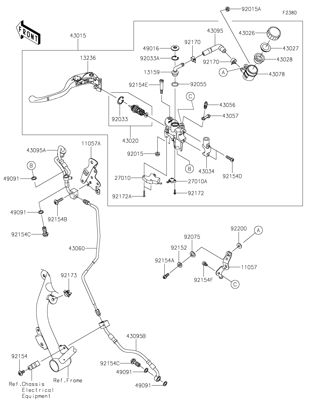 専用ページ 53753-58J00 (53753)プッシュナット，パーキングレバー 1個 スズキ