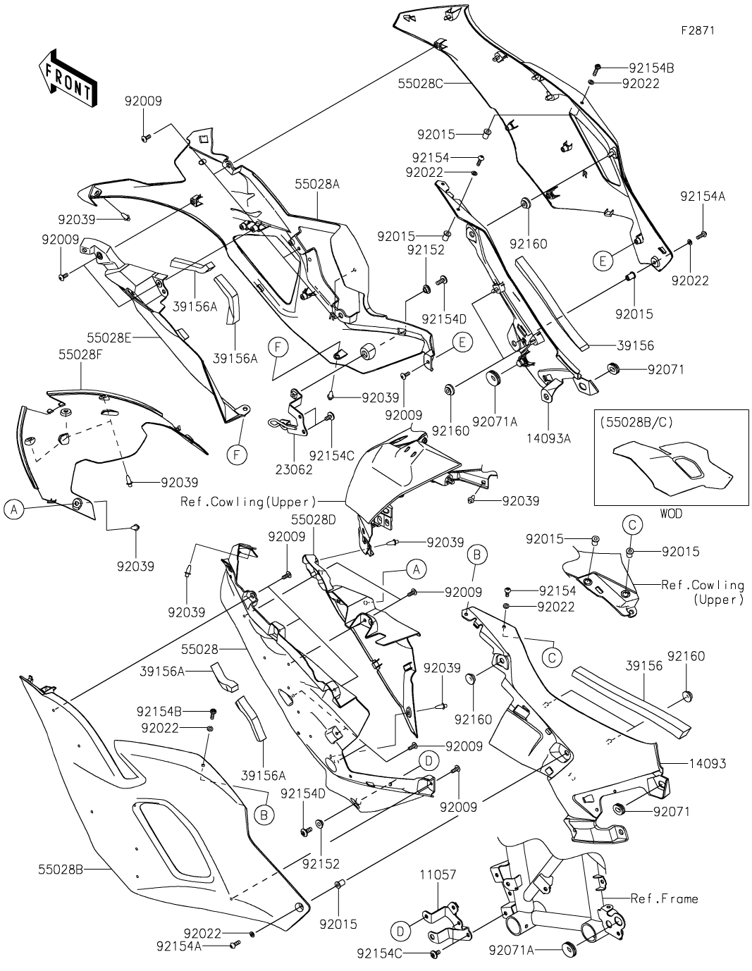 カワサキパーツ/ウエア＆グッズオンラインショップパーツ選択