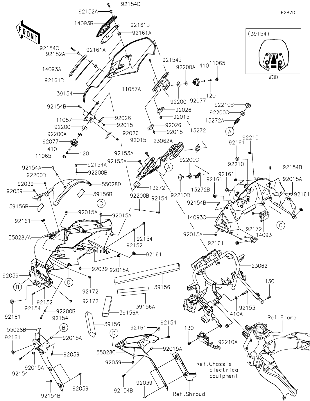 カワサキパーツ/ウエア＆グッズオンラインショップパーツ選択
