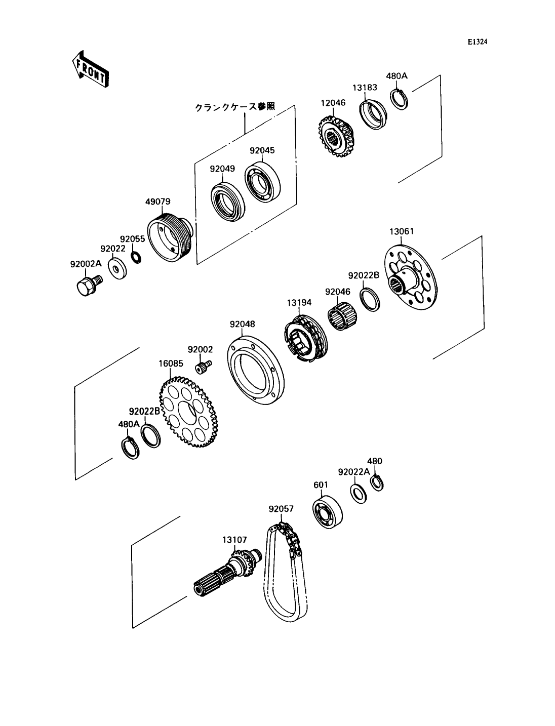 カワサキパーツ/ウエア＆グッズオンラインショップパーツ選択