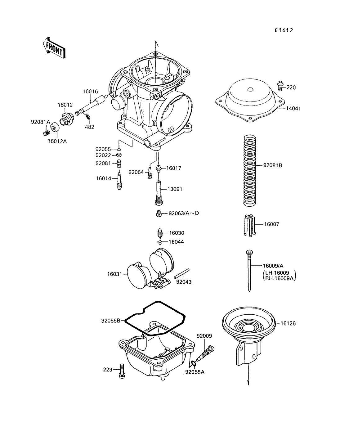 カワサキパーツ/ウエア＆グッズオンラインショップパーツ選択