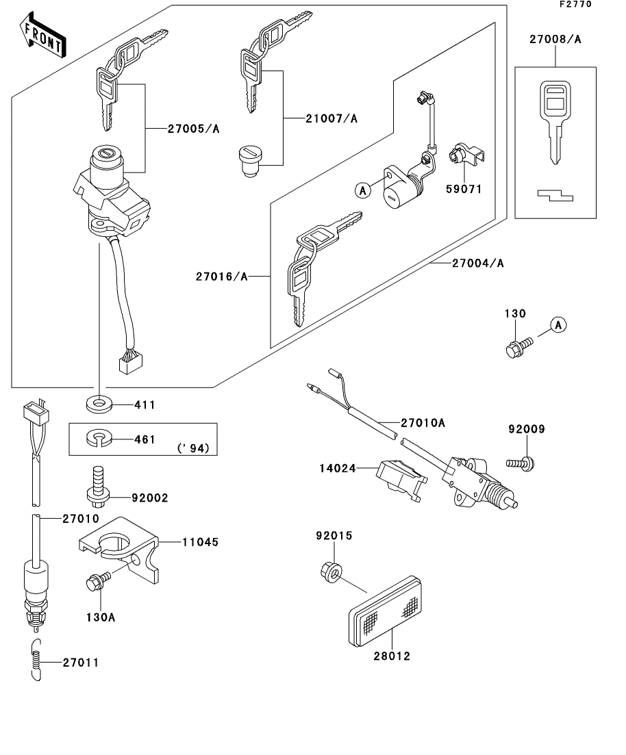 カワサキパーツ/ウエア＆グッズオンラインショップパーツ選択