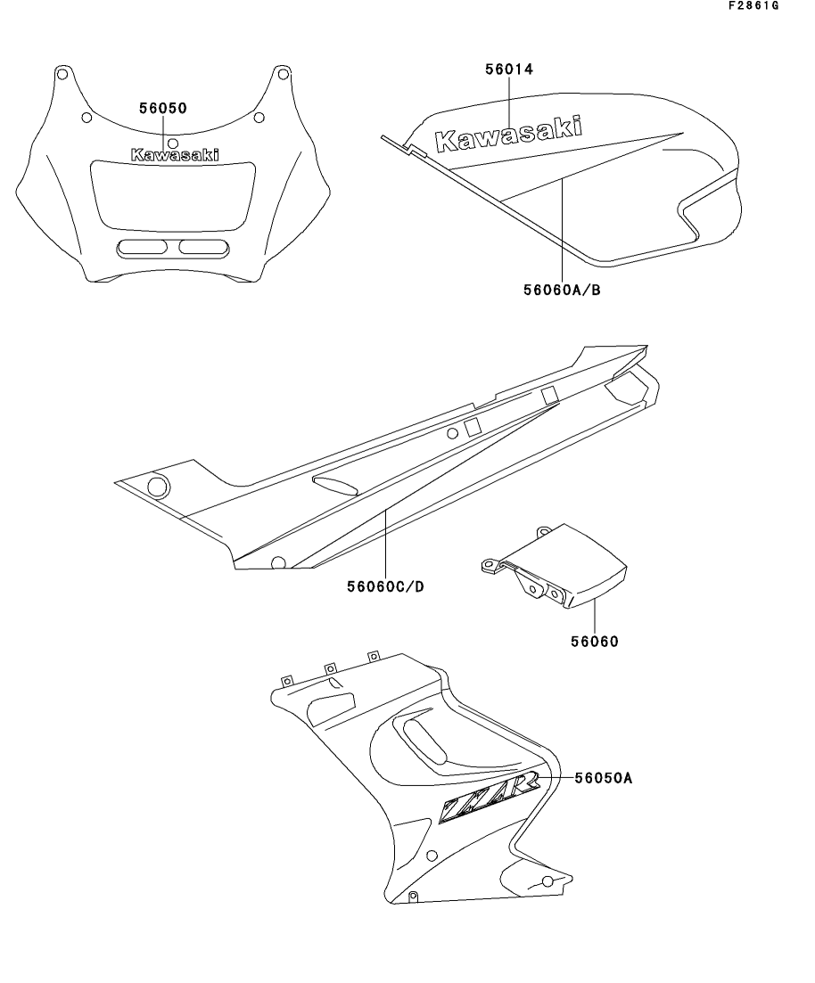 カワサキパーツ/ウエア＆グッズオンラインショップパーツ選択