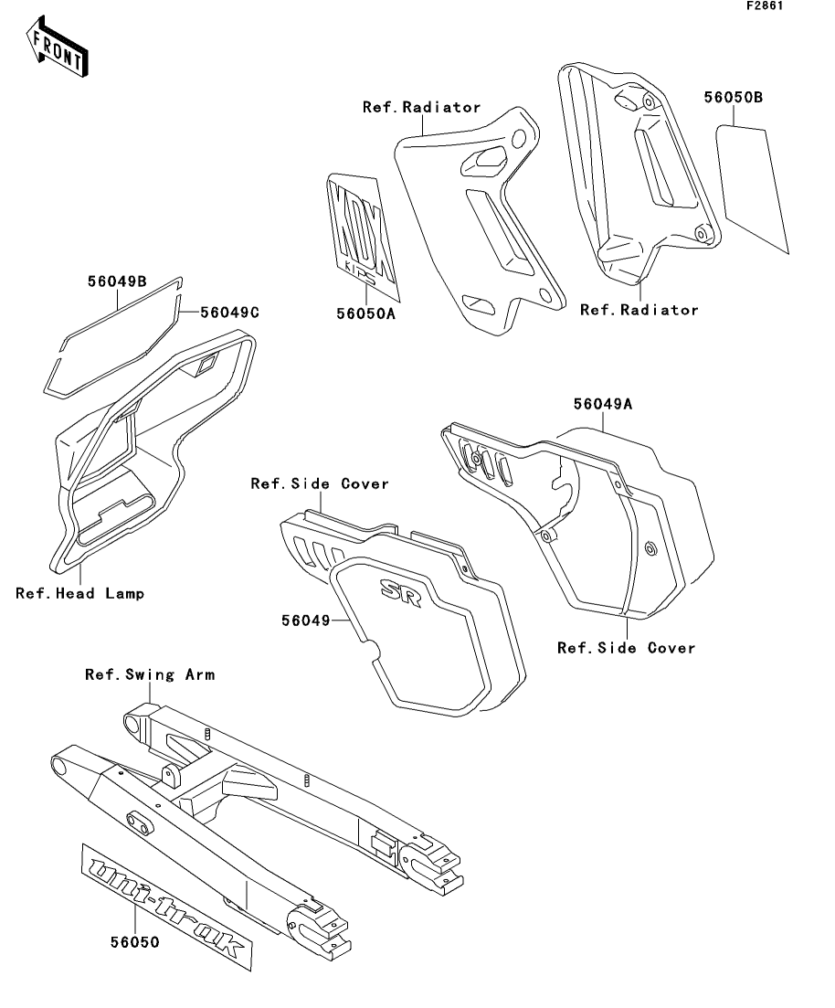 カワサキパーツ/ウエア＆グッズオンラインショップパーツ選択