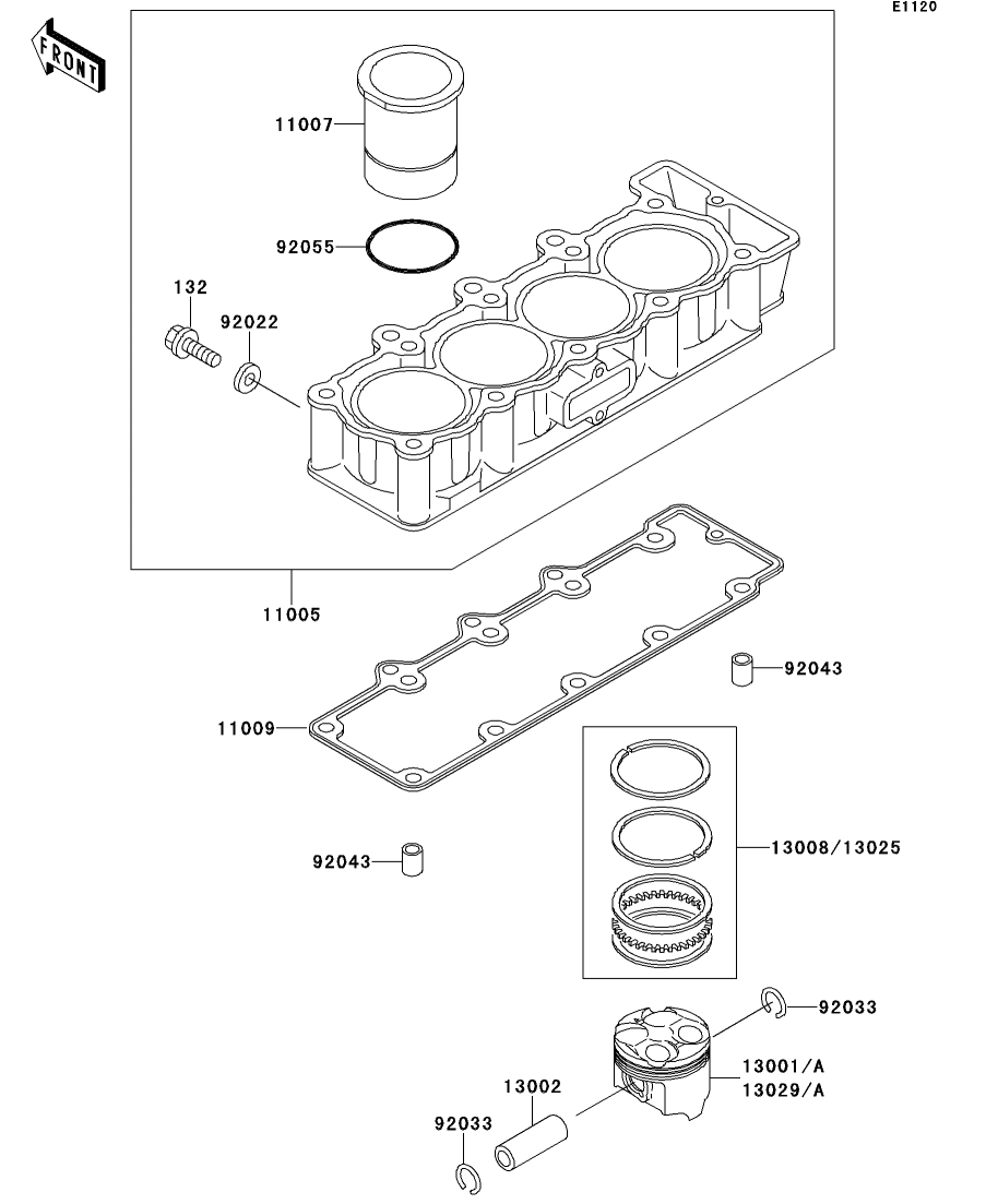 カワサキパーツ/ウエア＆グッズオンラインショップパーツ選択
