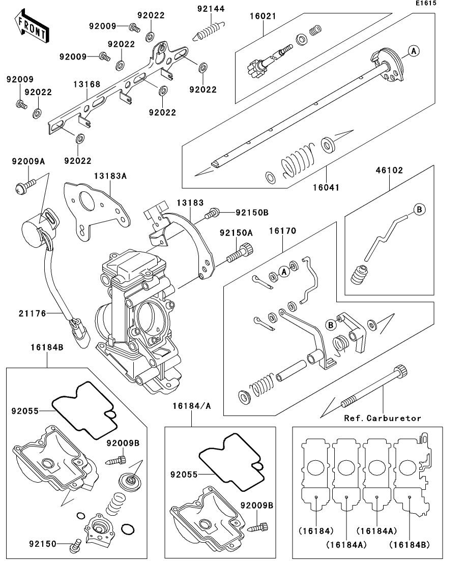 カワサキパーツ/ウエア＆グッズオンラインショップパーツ選択