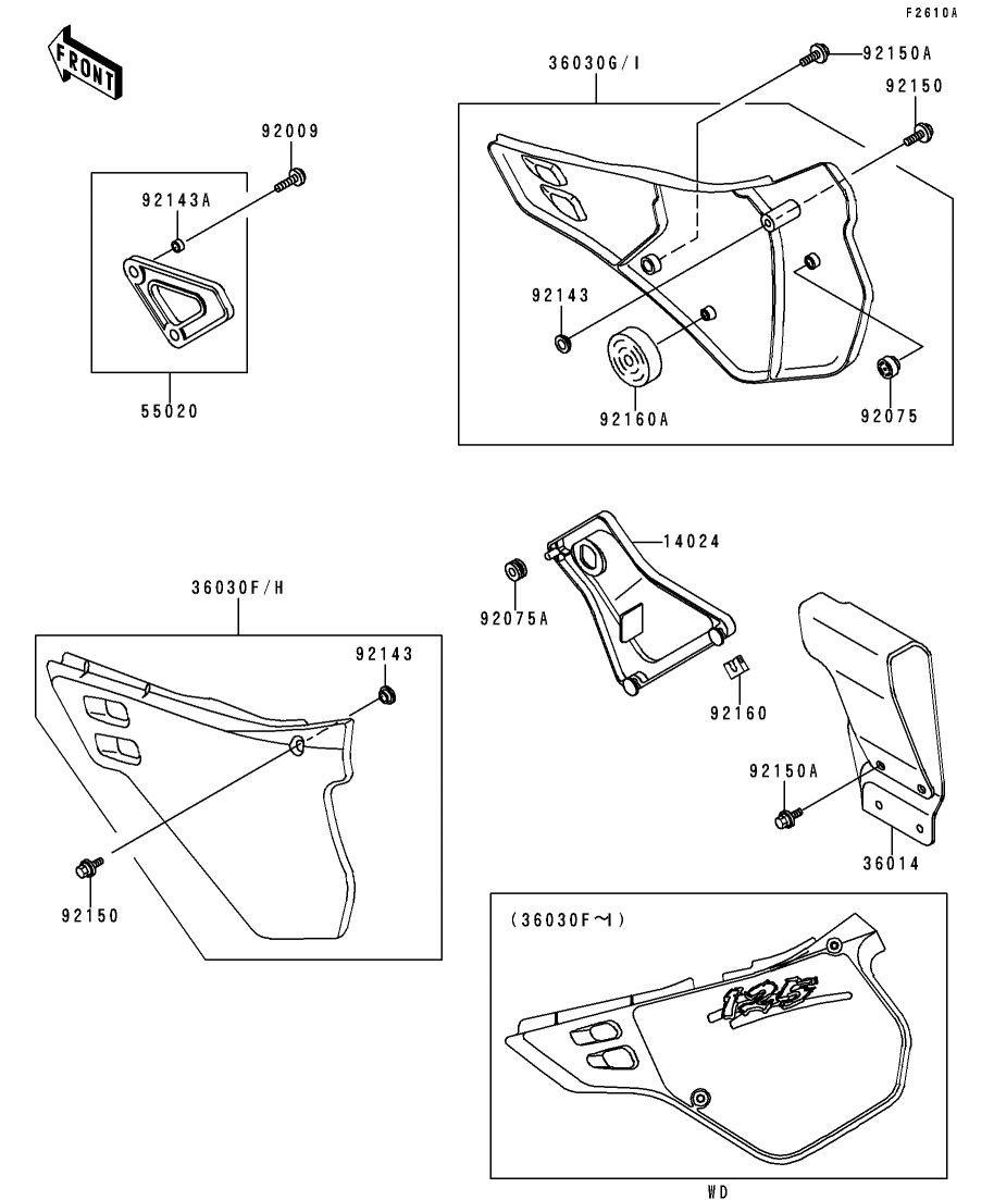 カワサキパーツ/ウエア＆グッズオンラインショップパーツ選択