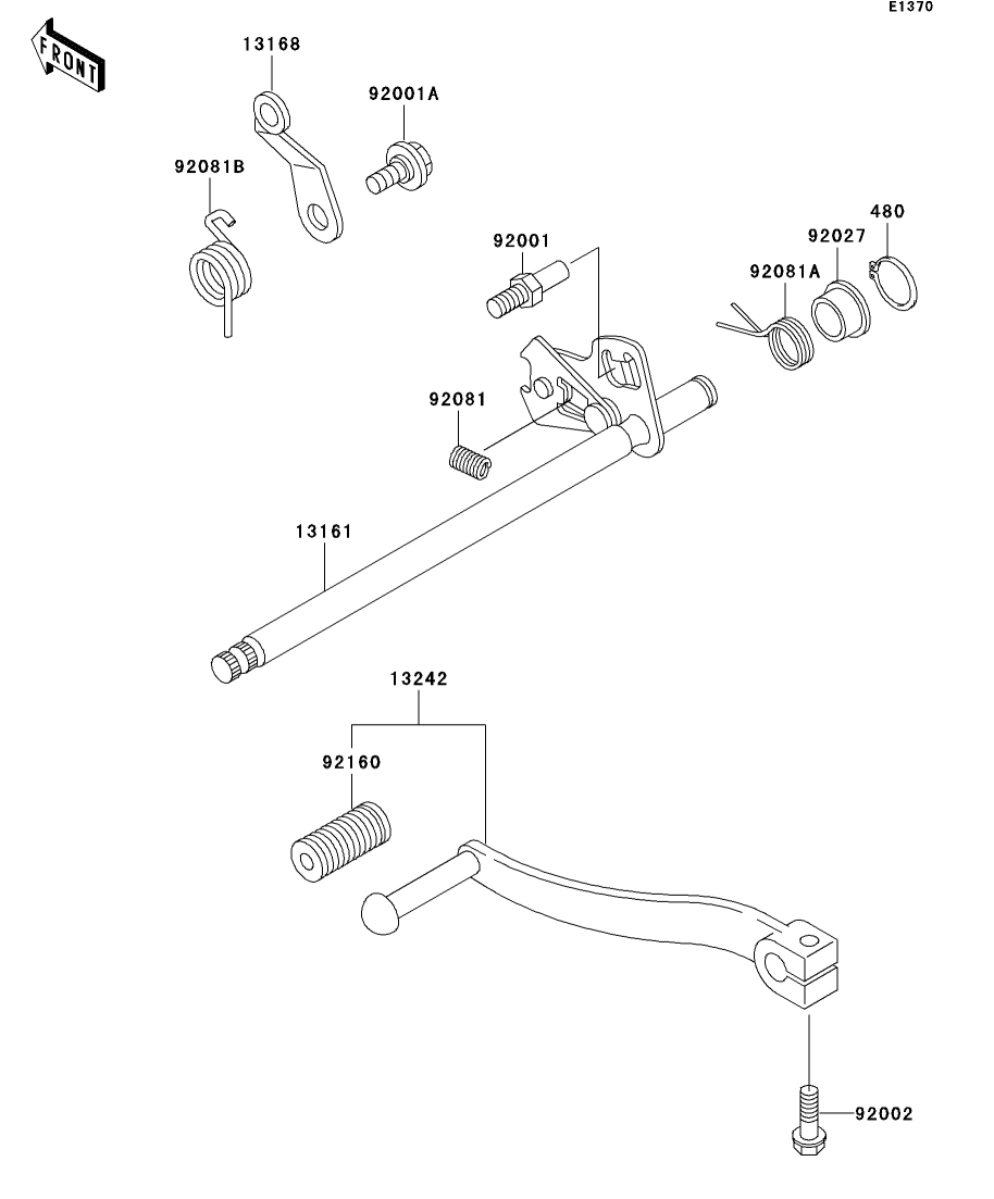 お京さん専用　5口 カワサキパーツ/ウエア＆グッズオンラインショップパーツ選択