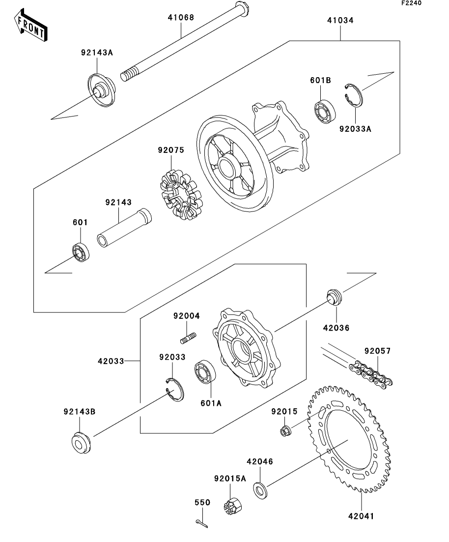 カワサキパーツ/ウエア＆グッズオンラインショップパーツ選択