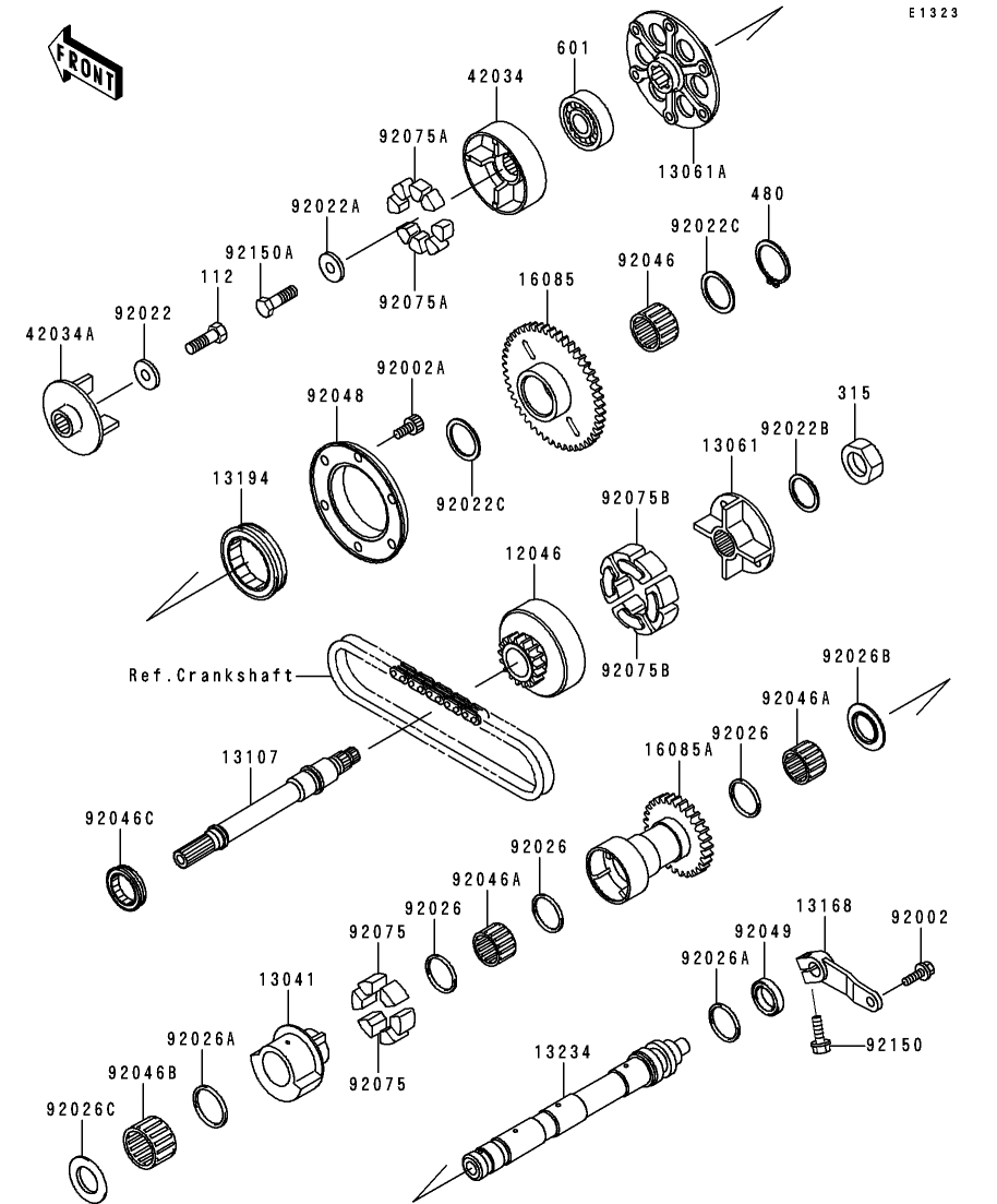 カワサキパーツ/ウエア＆グッズオンラインショップパーツ選択