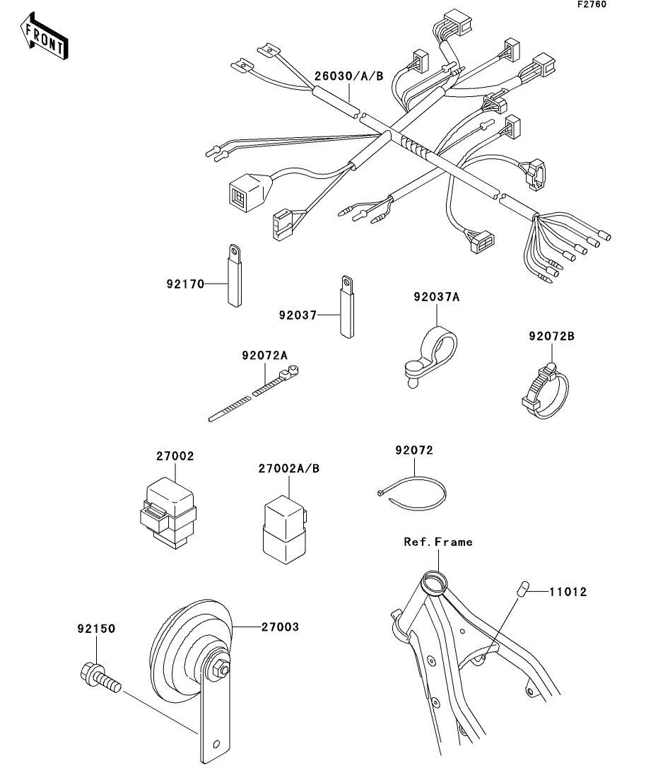 カワサキパーツ/ウエア＆グッズオンラインショップパーツ選択