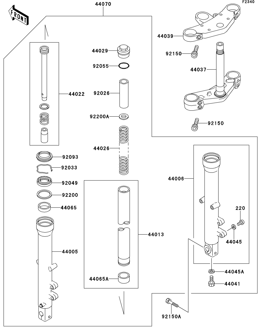 カワサキパーツ/ウエア＆グッズオンラインショップパーツ選択