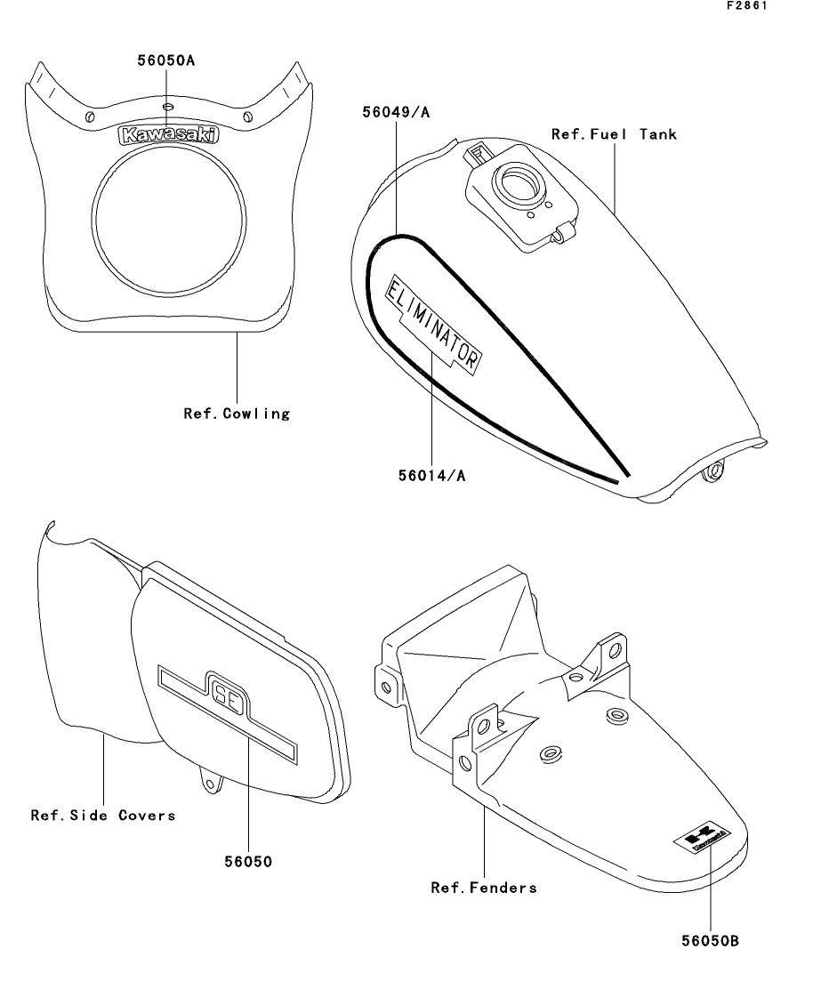 カワサキパーツ/ウエア＆グッズオンラインショップパーツ選択