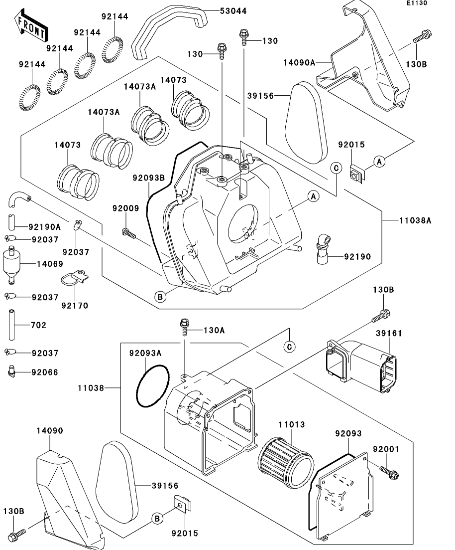 カワサキパーツ/ウエア＆グッズオンラインショップパーツ