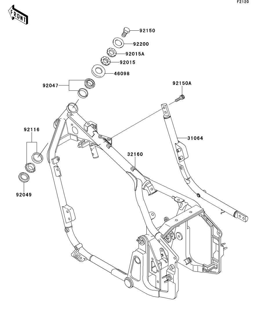 カワサキパーツ/ウエア＆グッズオンラインショップパーツ選択