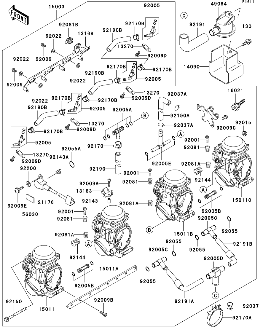 カワサキパーツ/ウエア＆グッズオンラインショップパーツ選択