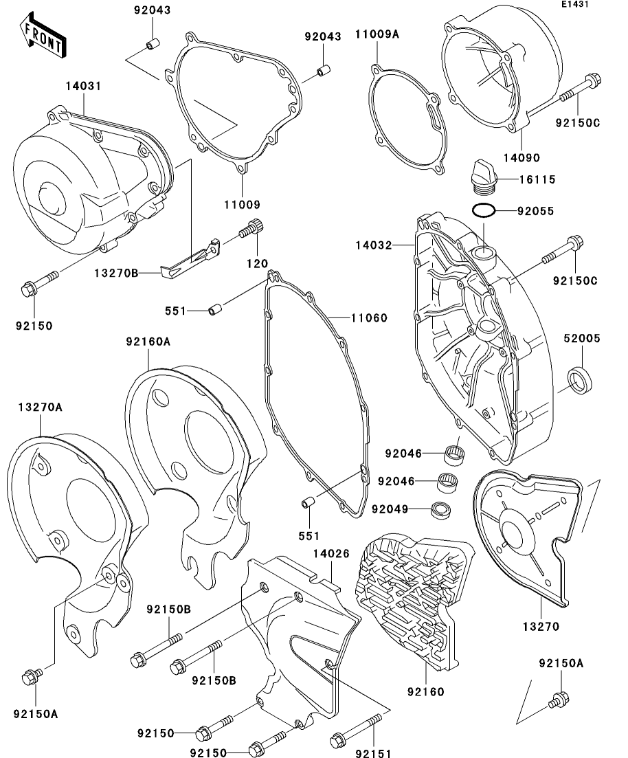 カワサキパーツ/ウエア＆グッズオンラインショップパーツ選択