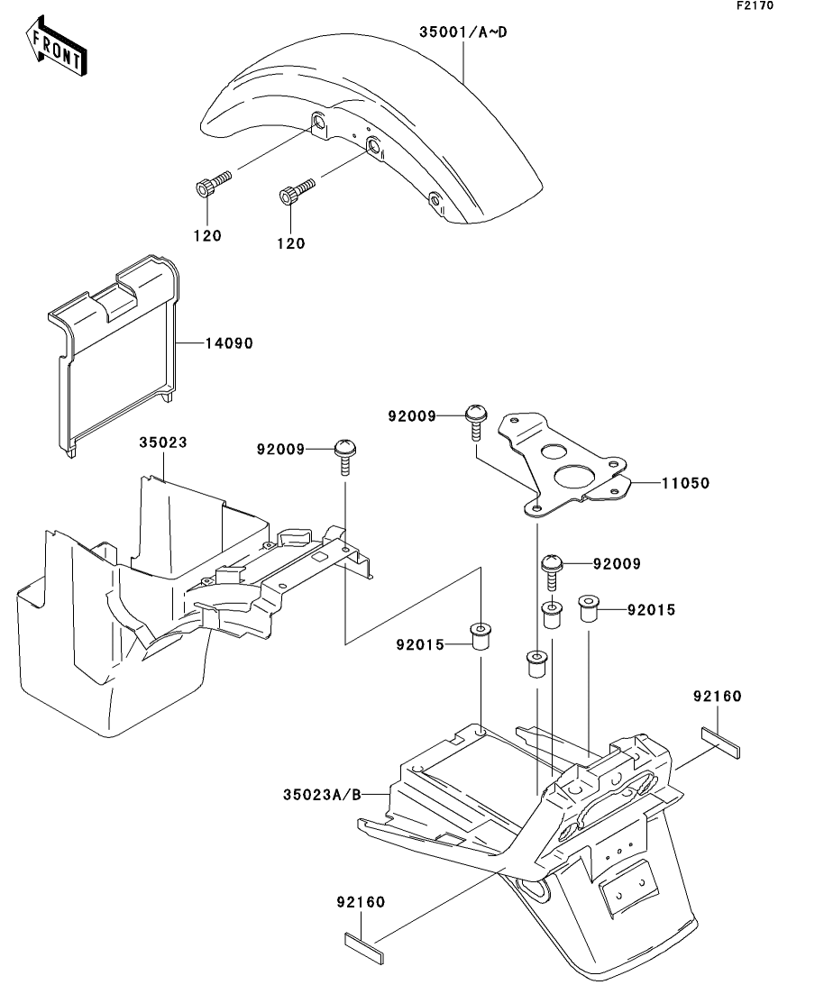 カワサキパーツ/ウエア＆グッズオンラインショップパーツ選択