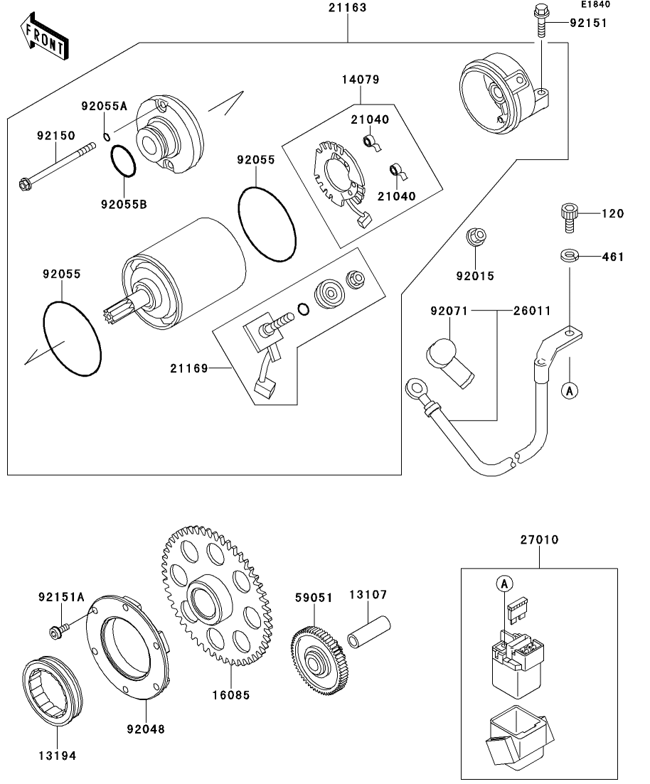 カワサキパーツ/ウエア＆グッズオンラインショップパーツ選択