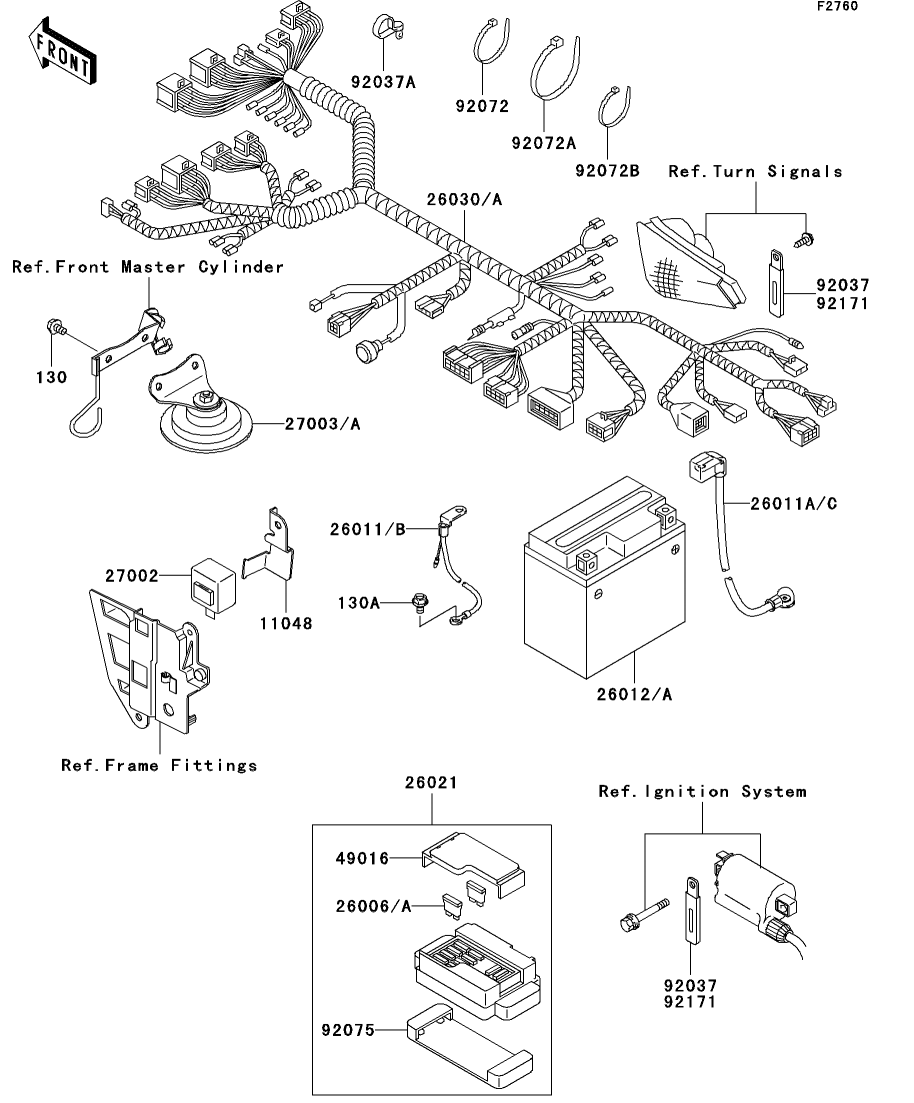 カワサキパーツ/ウエア＆グッズオンラインショップパーツ選択