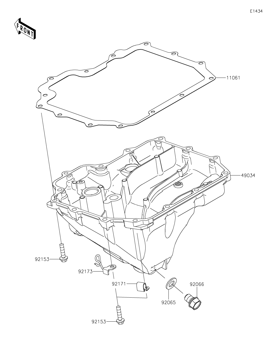 専用出品 Fuel Tank Ninja ZX-12R 2006(ZX1200B6F) - Kawasaki純正部品