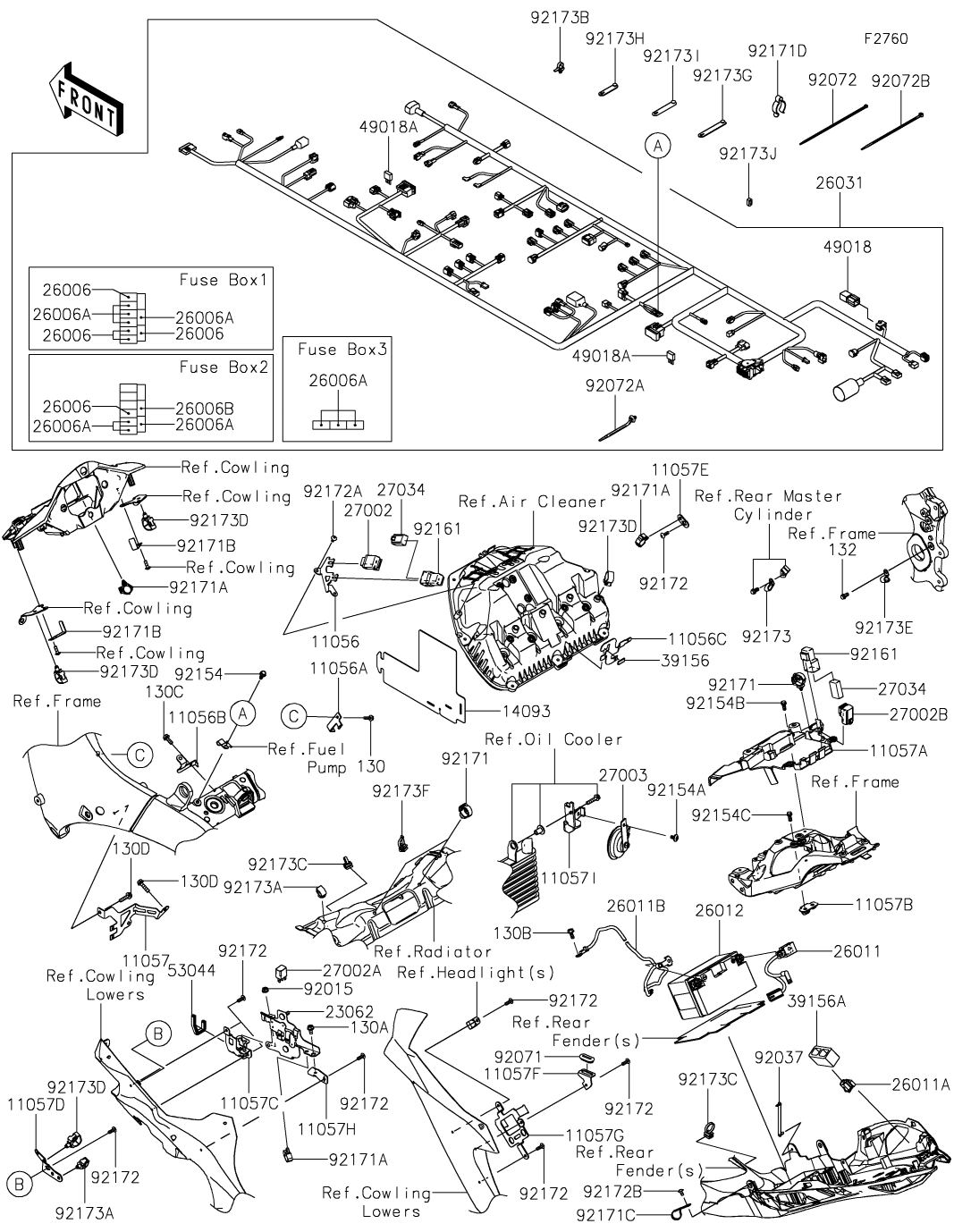 カワサキパーツ/ウエア＆グッズオンラインショップパーツ選択