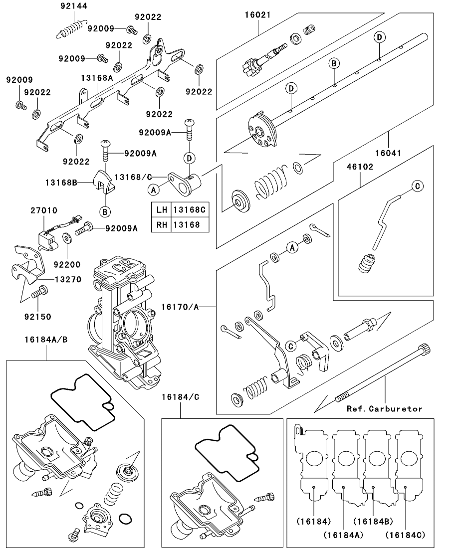カワサキパーツ/ウエア＆グッズオンラインショップパーツ選択
